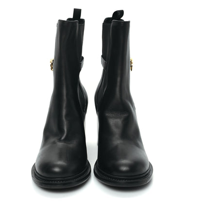 Christian Dior Calfskin Empreinte Ankle Boots 41 Black 2 of 9