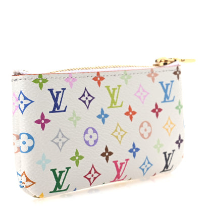 Louis Vuitton LV X TM Monogram Multicolor Key Pouch White 4 of 10