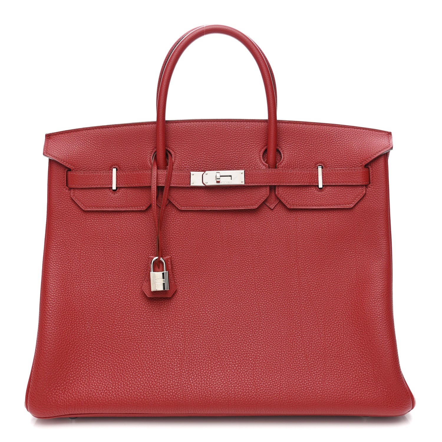 Hermes Togo Birkin 40 Vermillion 1 of 15