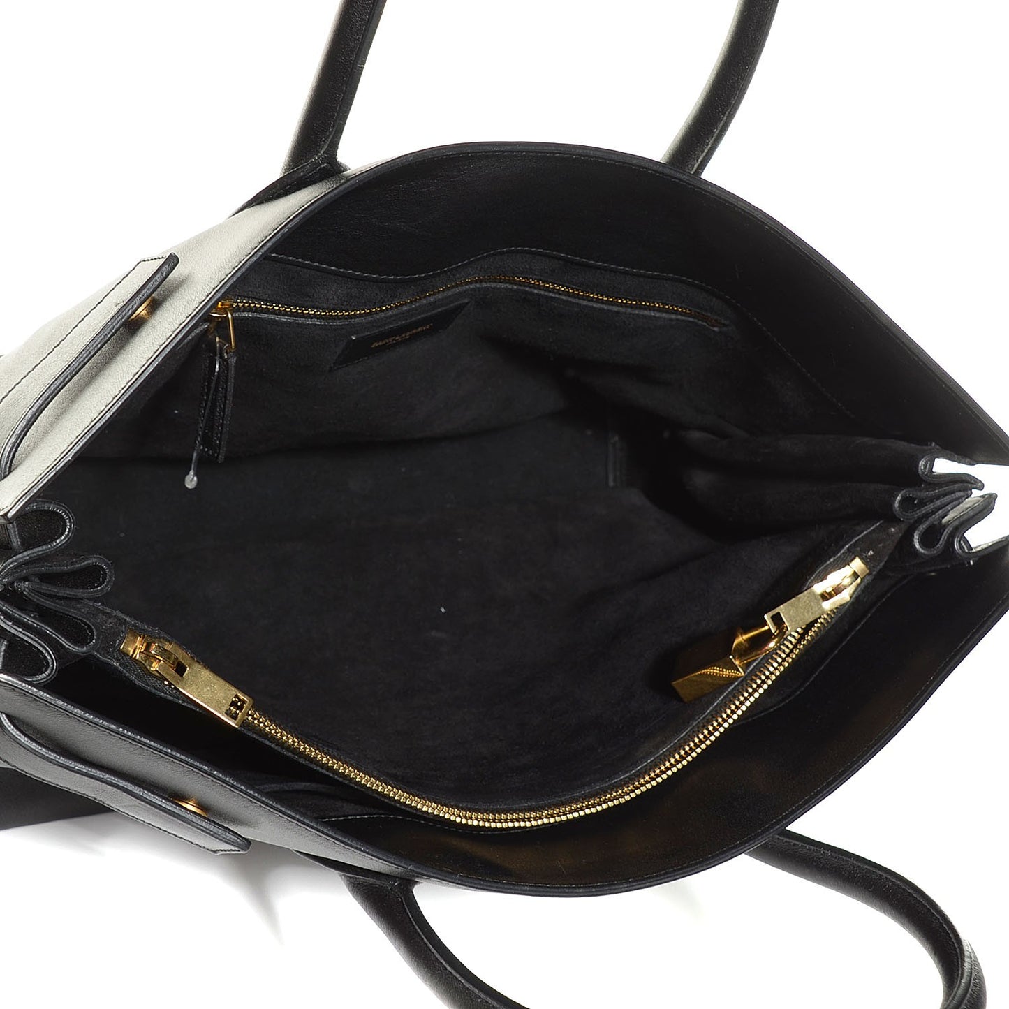 Calfskin Large Sac de Jour Carryall Black