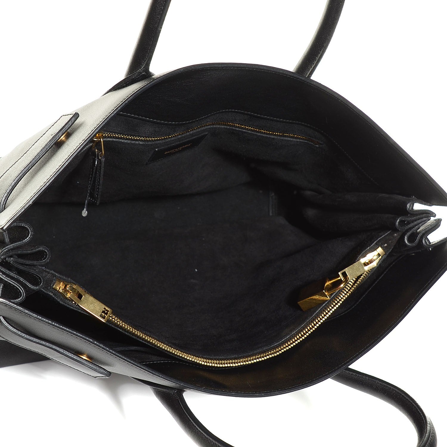 Saint Laurent Calfskin Large Sac de Jour Carryall Black 5 of 9
