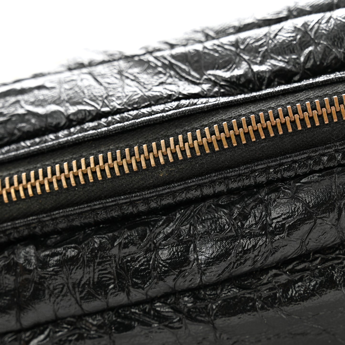 Vernice Cosmetic Pouch Black