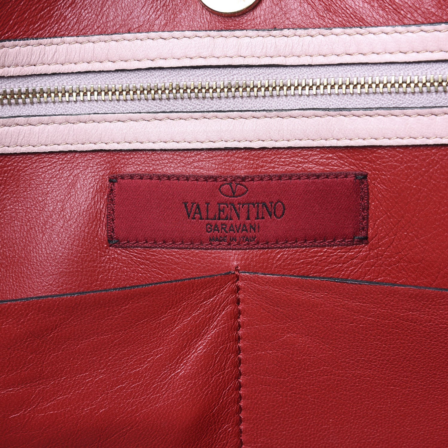 Valentino Garavani Nappa Medium Rockstud Soft Tote Rose 5 of 14