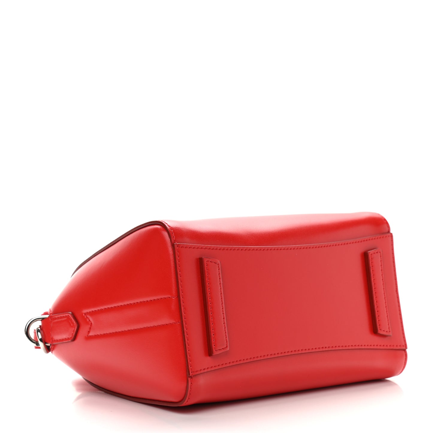 Shiny Lord Calfskin Mini Antigona Red
