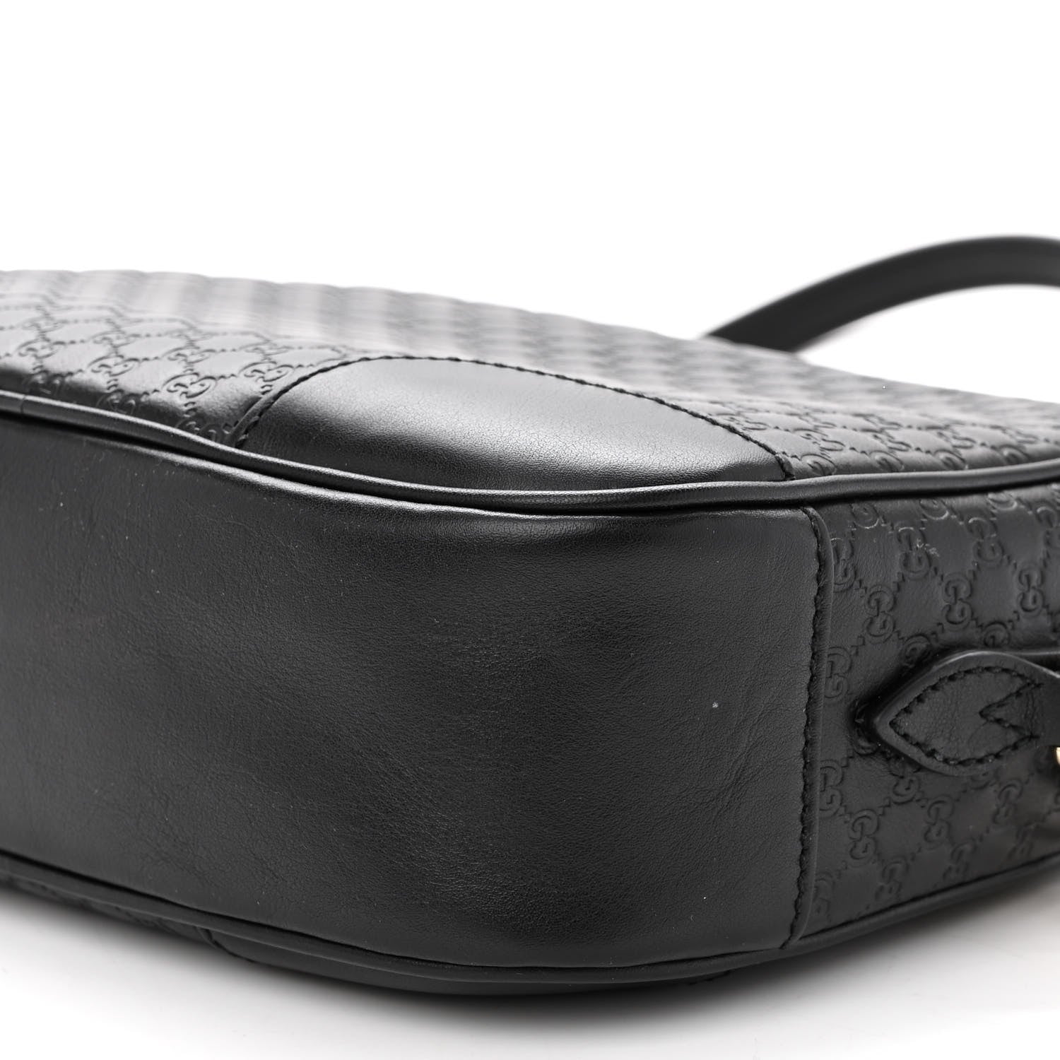 Gucci Microguccissima Mini Bree Messenger Bag Black 10 of 10