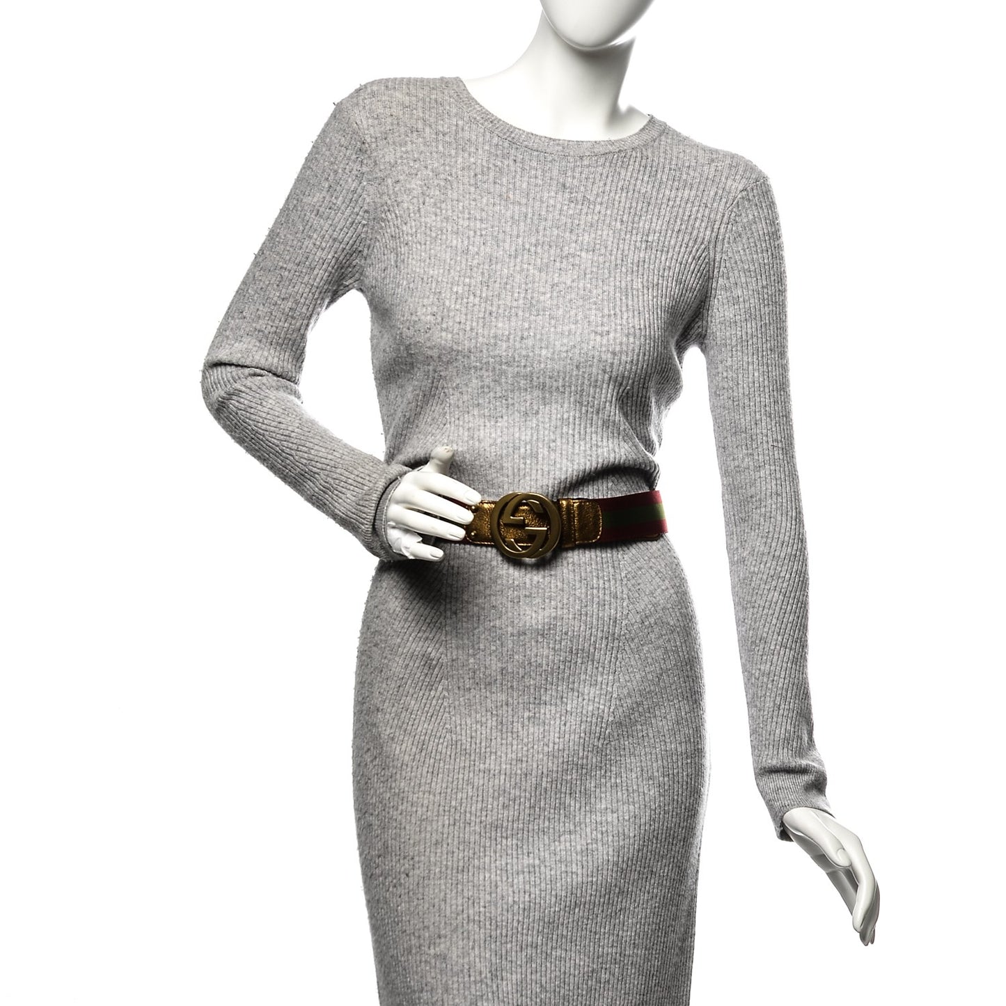 Canvas Web Interlocking G Belt 85 34