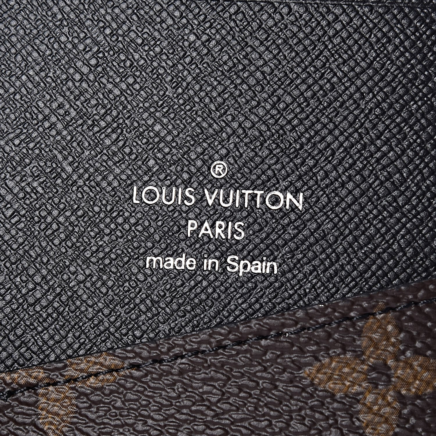 Louis Vuitton Monogram Macassar Pocket Organizer NM 6 of 8