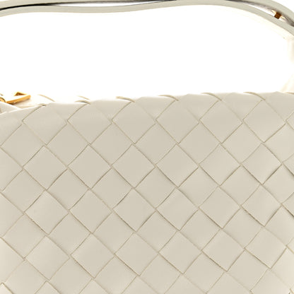 Bottega Veneta Calfskin Nappa Intrecciato Candy Wallace White 7 of 11