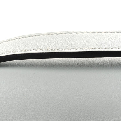 Hermes Swift Kelly Pochette Clutch Gris Platine 12 of 13