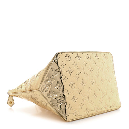 Louis Vuitton Monogram Miroir Bellevue PM Dore Gold 3 of 4