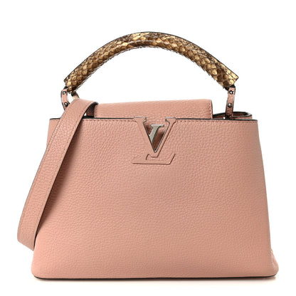 Louis Vuitton Taurillon Snakeskin Capucines BB 1 of 9