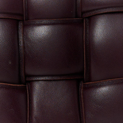 Bottega Veneta Nappa Maxi Intreccio Padded Cassette Crossbody Bag Grape 9 of 16