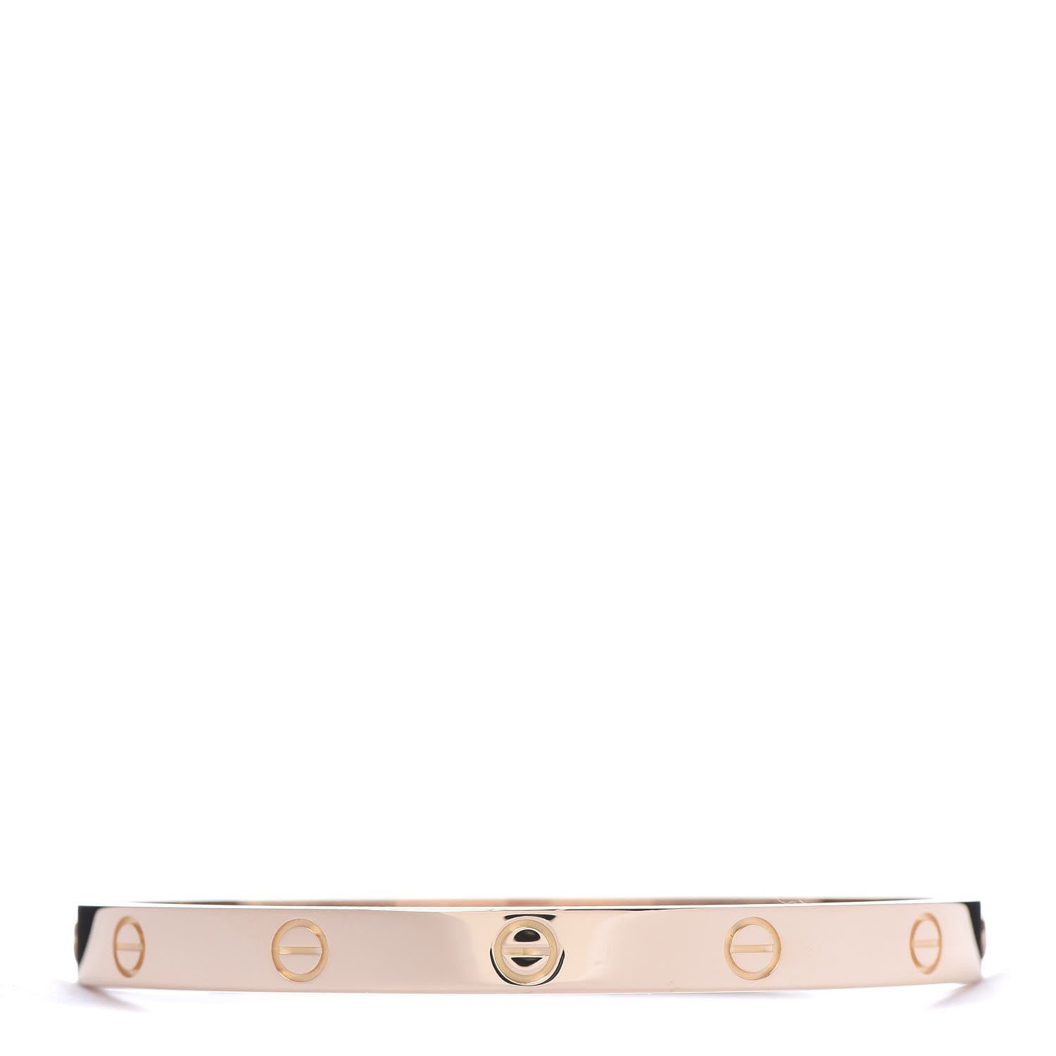 Cartier 18K Pink Gold LOVE Bracelet 19 1 of 6