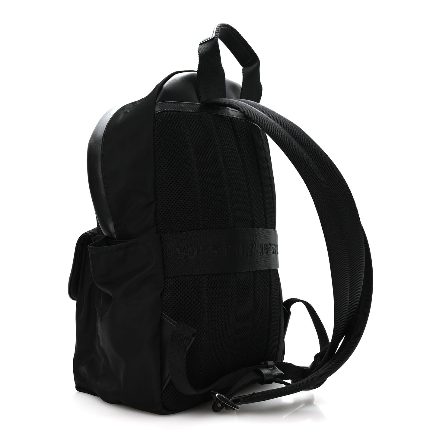 Econyl Nylon Never Still Medium Backpack Black