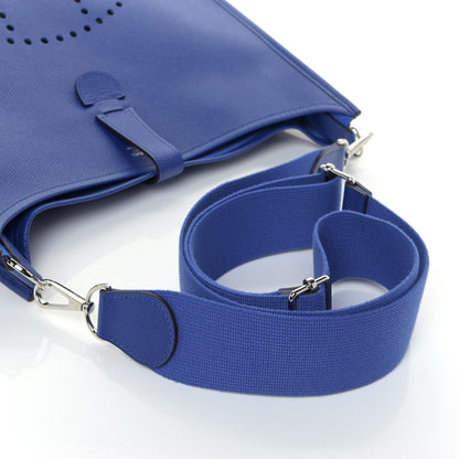 Hermes Epsom Evelyne III PM Bleu Electrique 11 of 13
