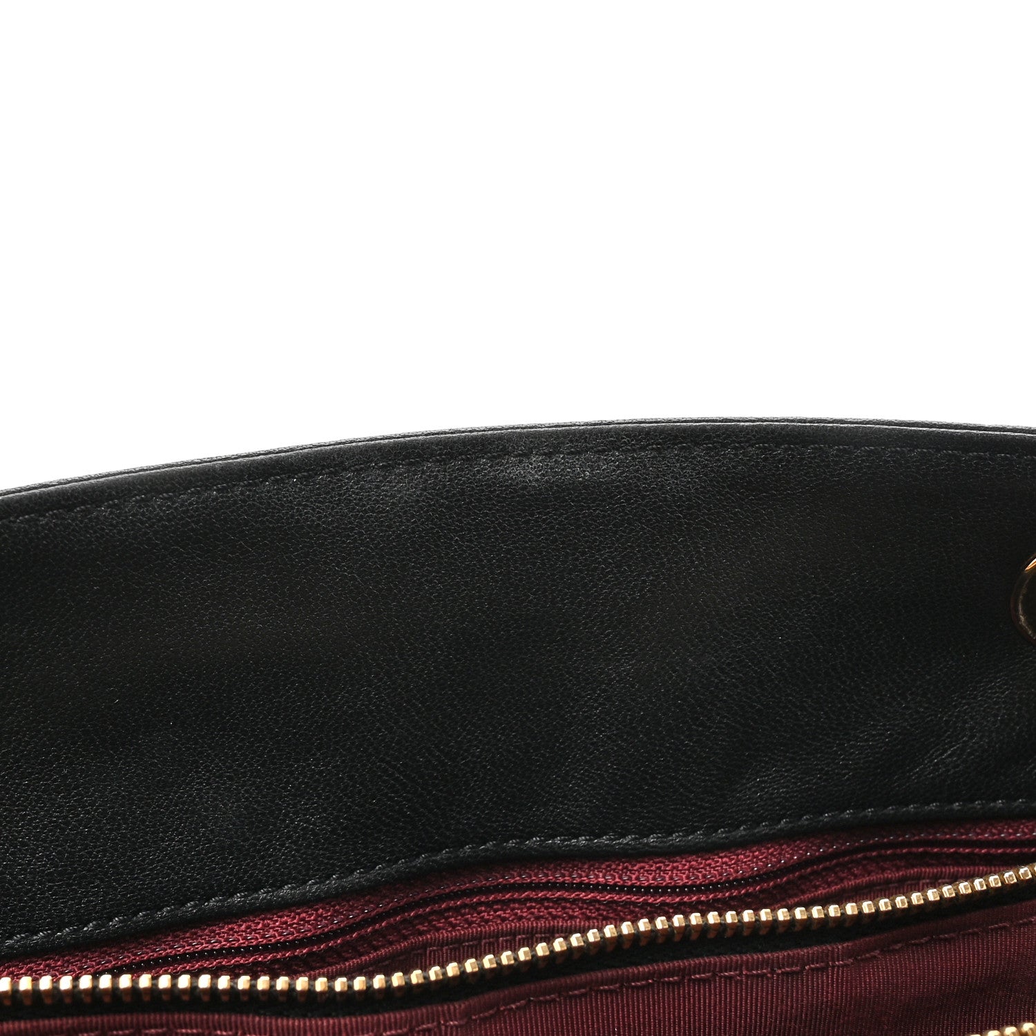 Chanel Sheepskin Quilted Mademoiselle Vintage Shopping Tote Black 11 of 17