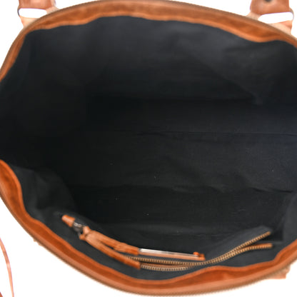 Balenciaga Chevre Classic Hardware Work Caramel 5 of 10