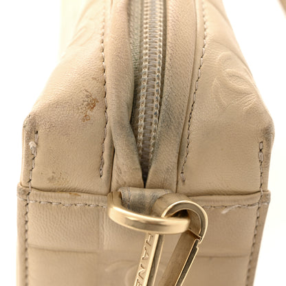 Chanel Lambskin Quilted CC Chocolate Bar Shoulder Bag Beige 13 of 16