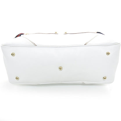 Gucci Leather Capri Bowler White 4 of 8