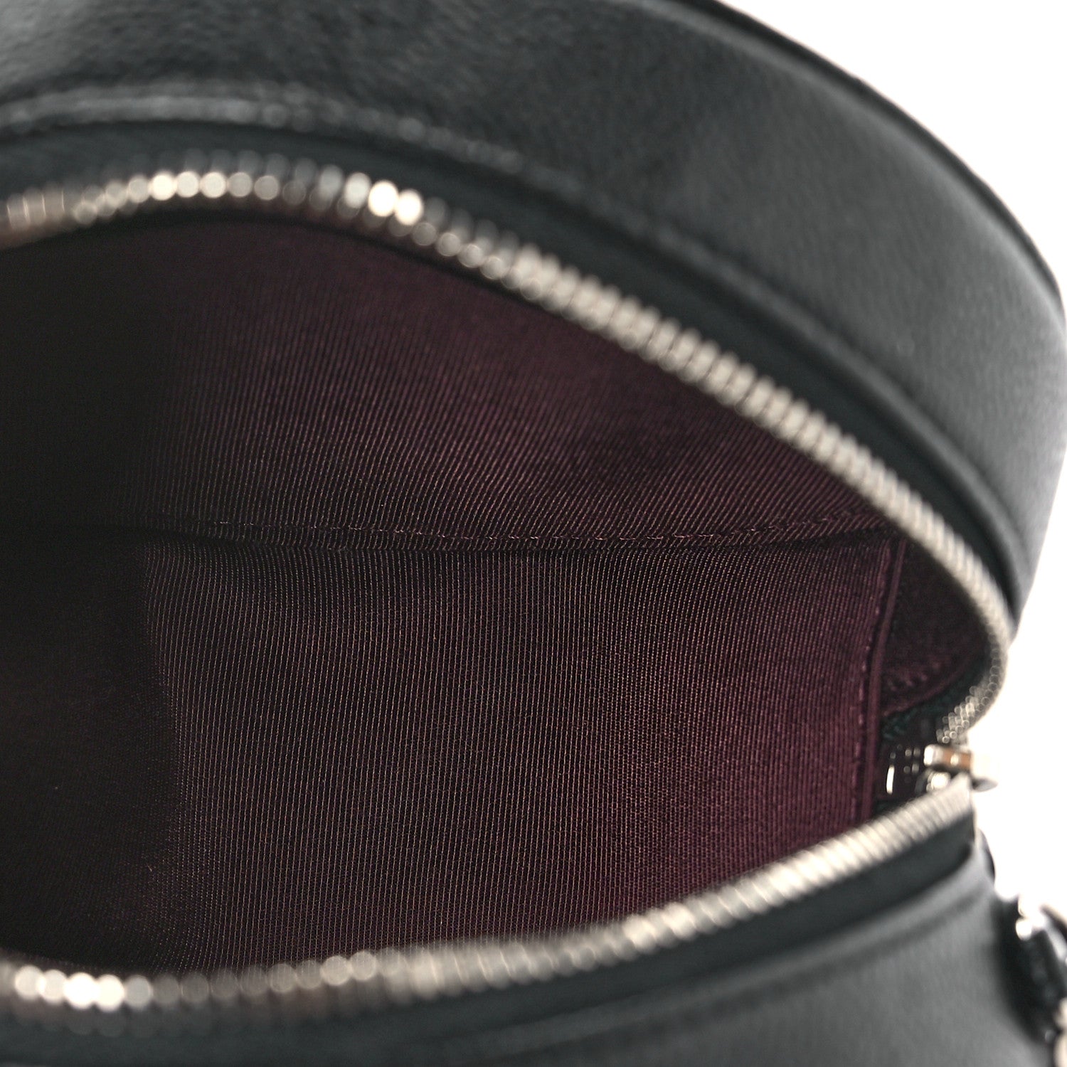 Chanel Caviar Quilted Round Clutch With Chain Black 5 of 9