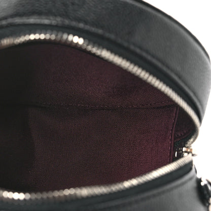 Chanel Caviar Quilted Round Clutch With Chain Black 5 of 9