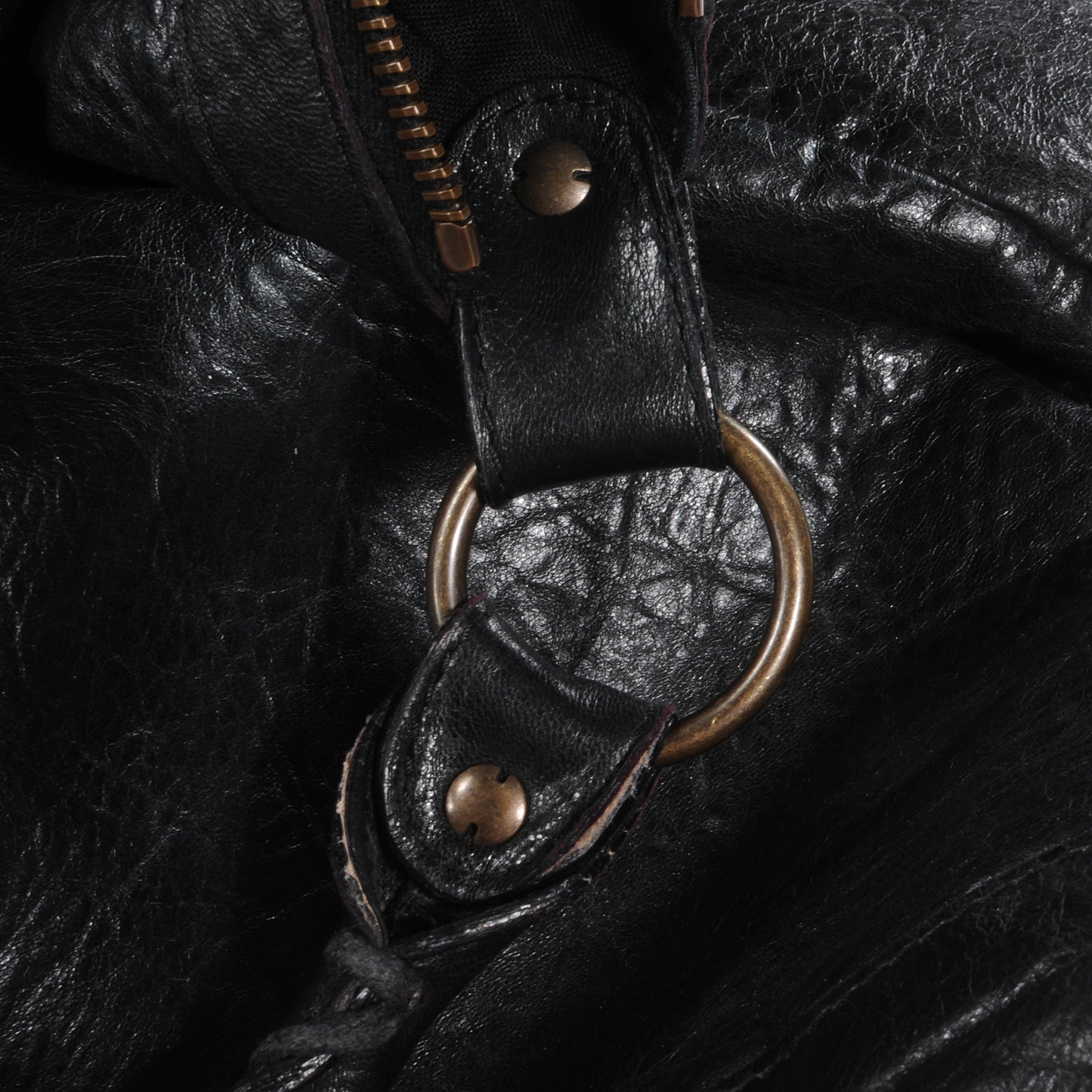 Agneau Day Hobo Black