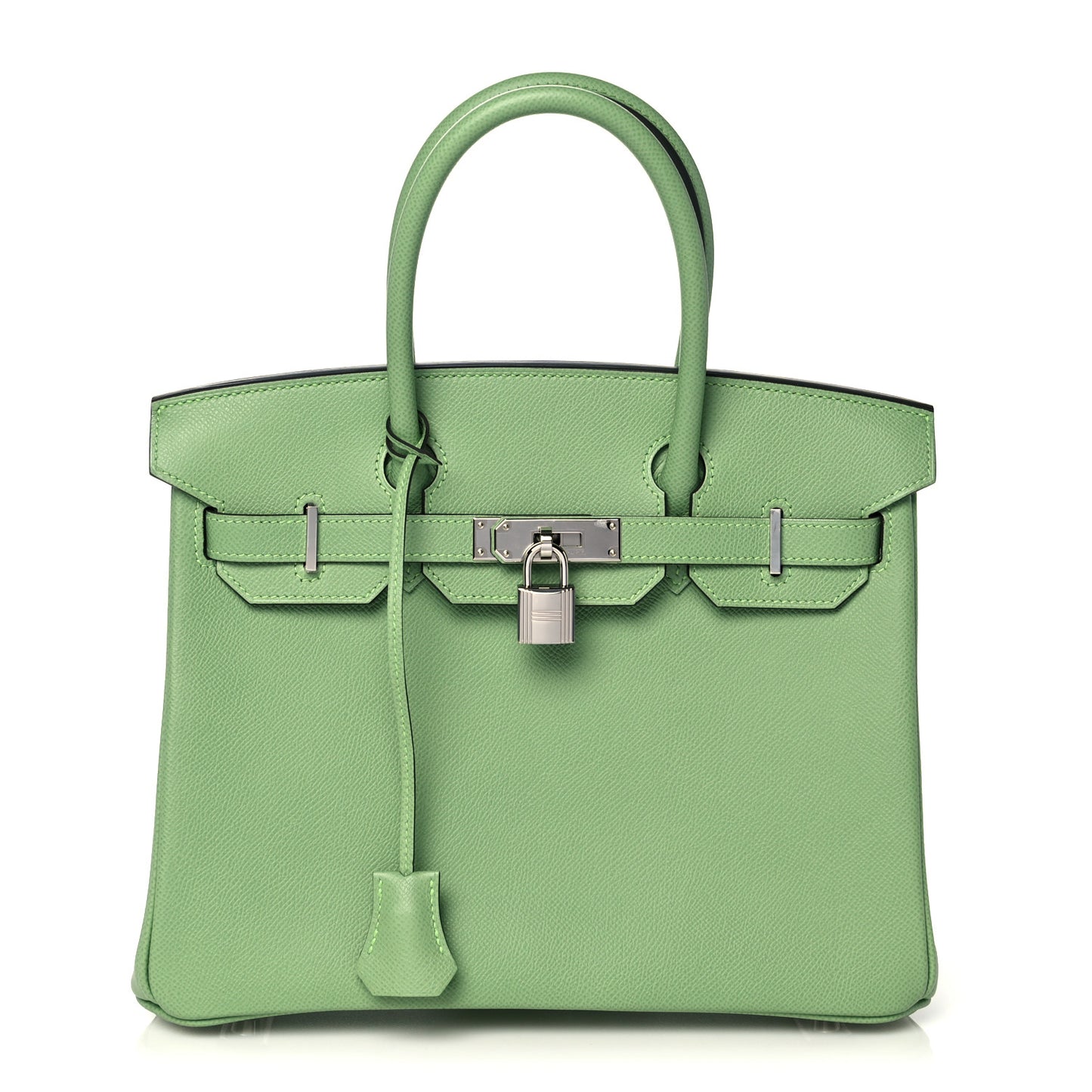 Epsom Birkin 30 Vert Criquet