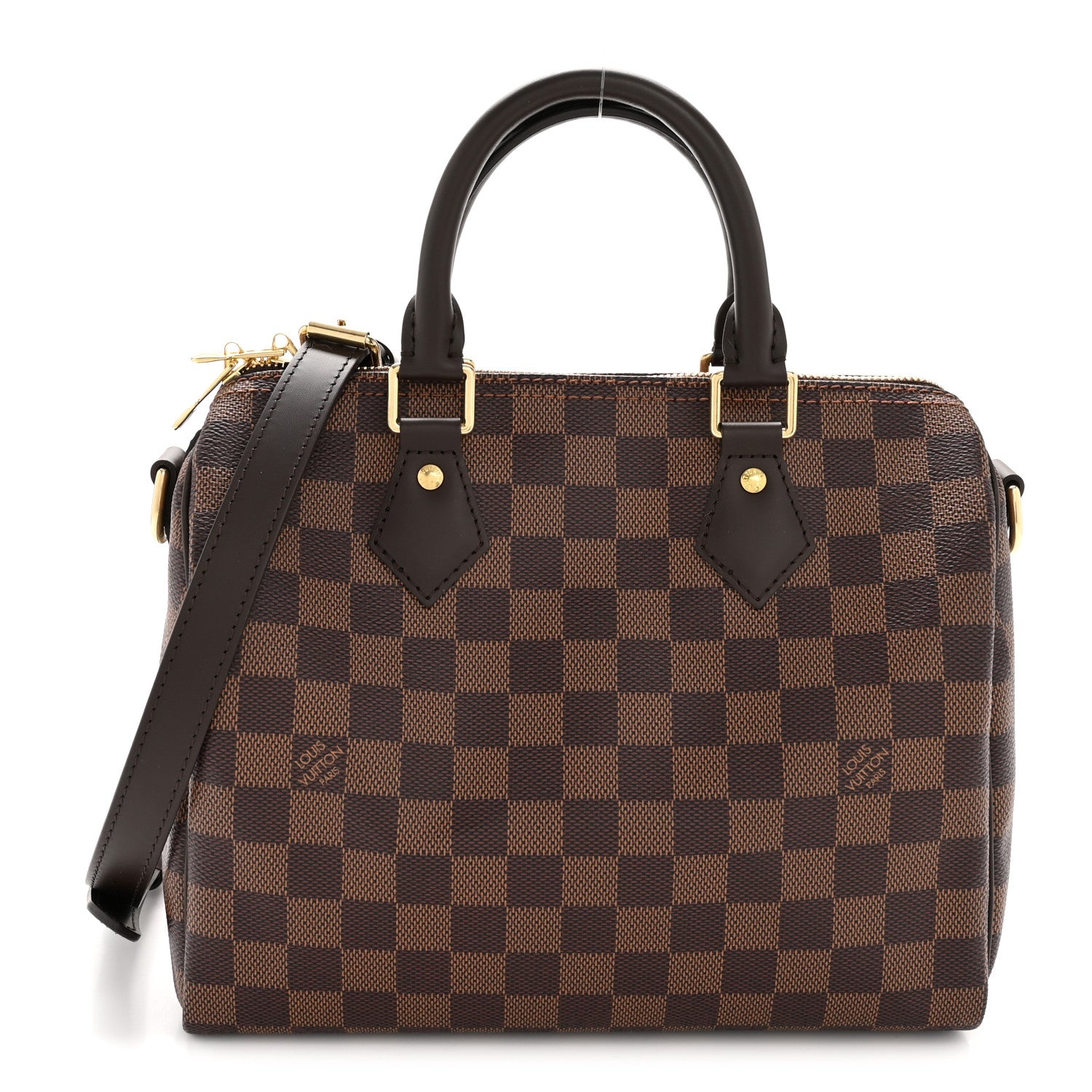 Louis Vuitton Damier Ebene Speedy Bandouliere 25 1 of 10