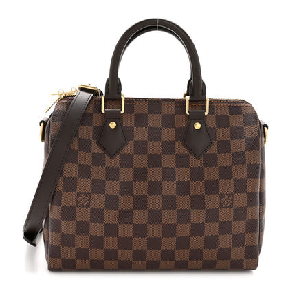 Louis Vuitton Damier Ebene Speedy Bandouliere 25 1 of 10