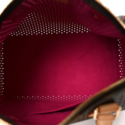 Louis Vuitton Monogram Perforated Speedy 30 Fuchsia 5 of 9