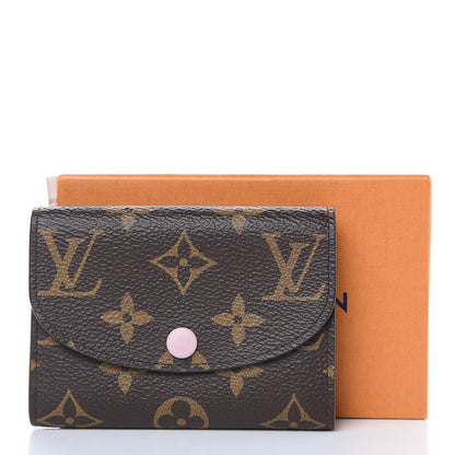 Louis Vuitton Monogram Rosalie Coin Purse Rose Ballerine 9 of 9
