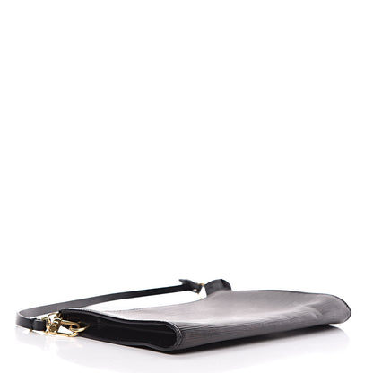 Louis Vuitton Epi Pochette Accessories 24 Black 4 of 9