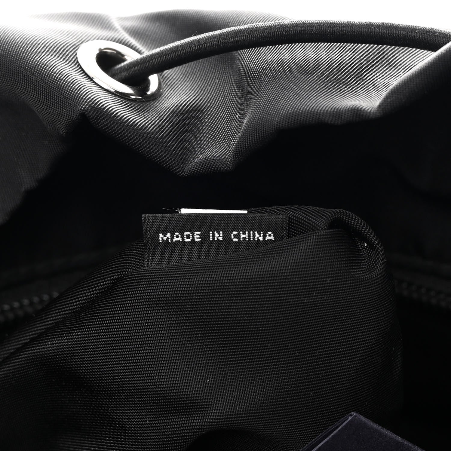 Prada Tessuto Nylon Montagna Double Buckle Backpack Black 7 of 12