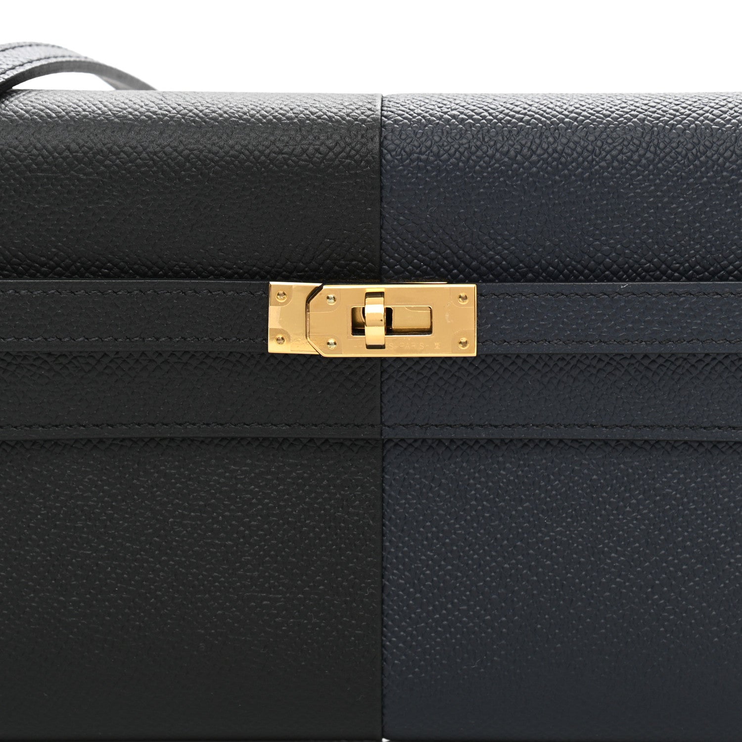 Hermes Epsom Casaque Kelly Wallet To Go Black Bleu Indigo Bleu Frida 8 of 11