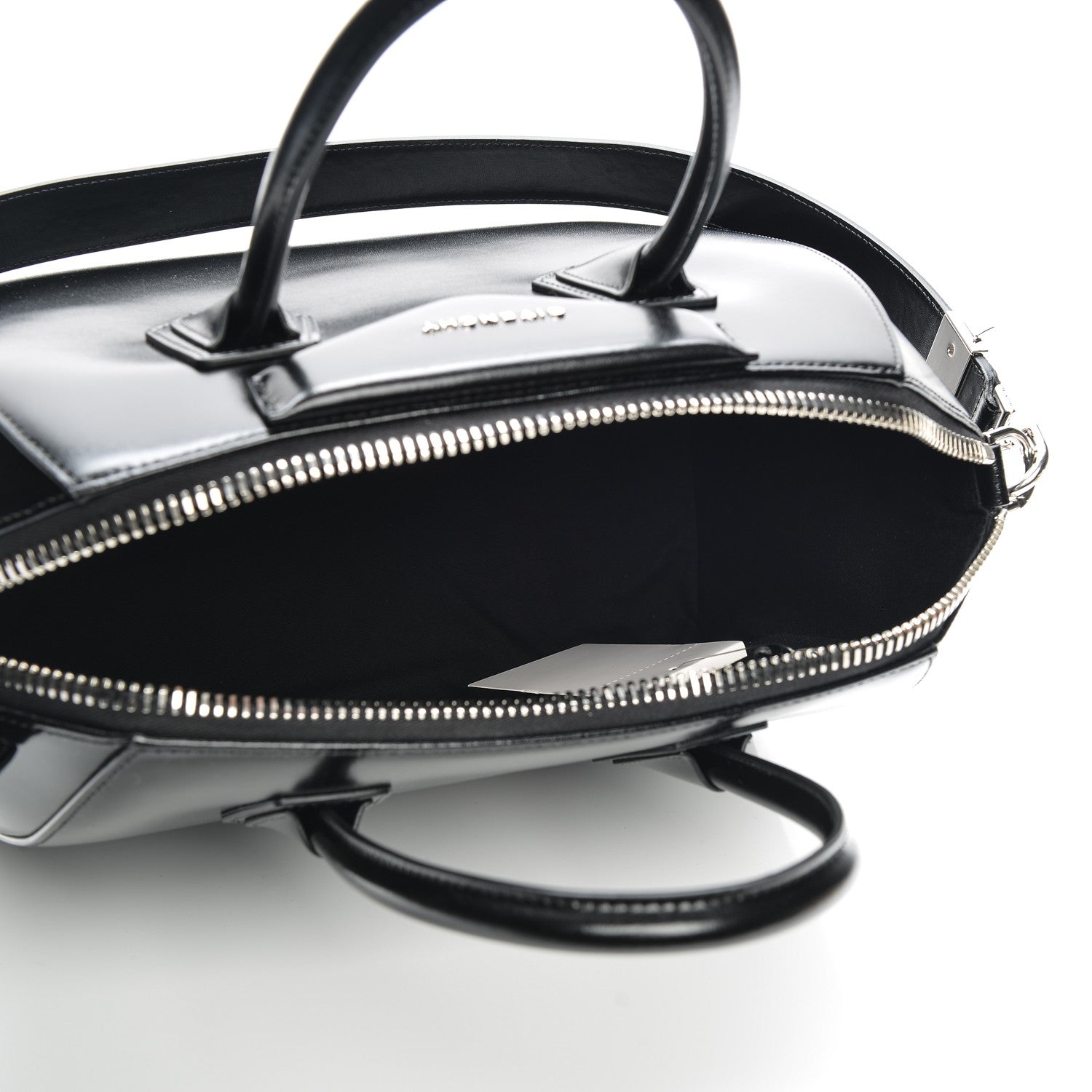Givenchy Shiny Lord Calfskin Medium Antigona Black 5 of 7