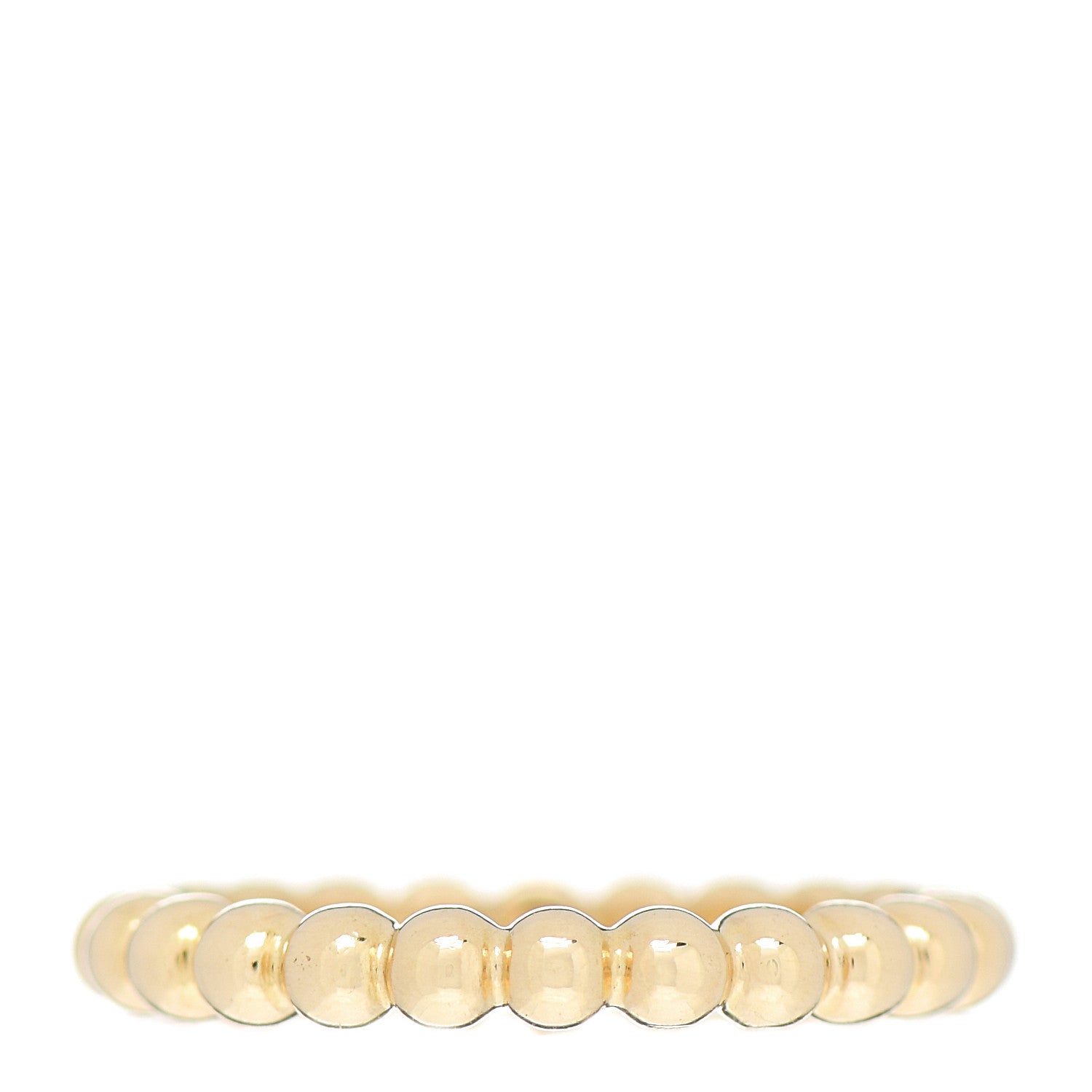 Van Cleef & Arpels 18K Yellow Gold Medium Perlee Ring 52 6 1 of 4
