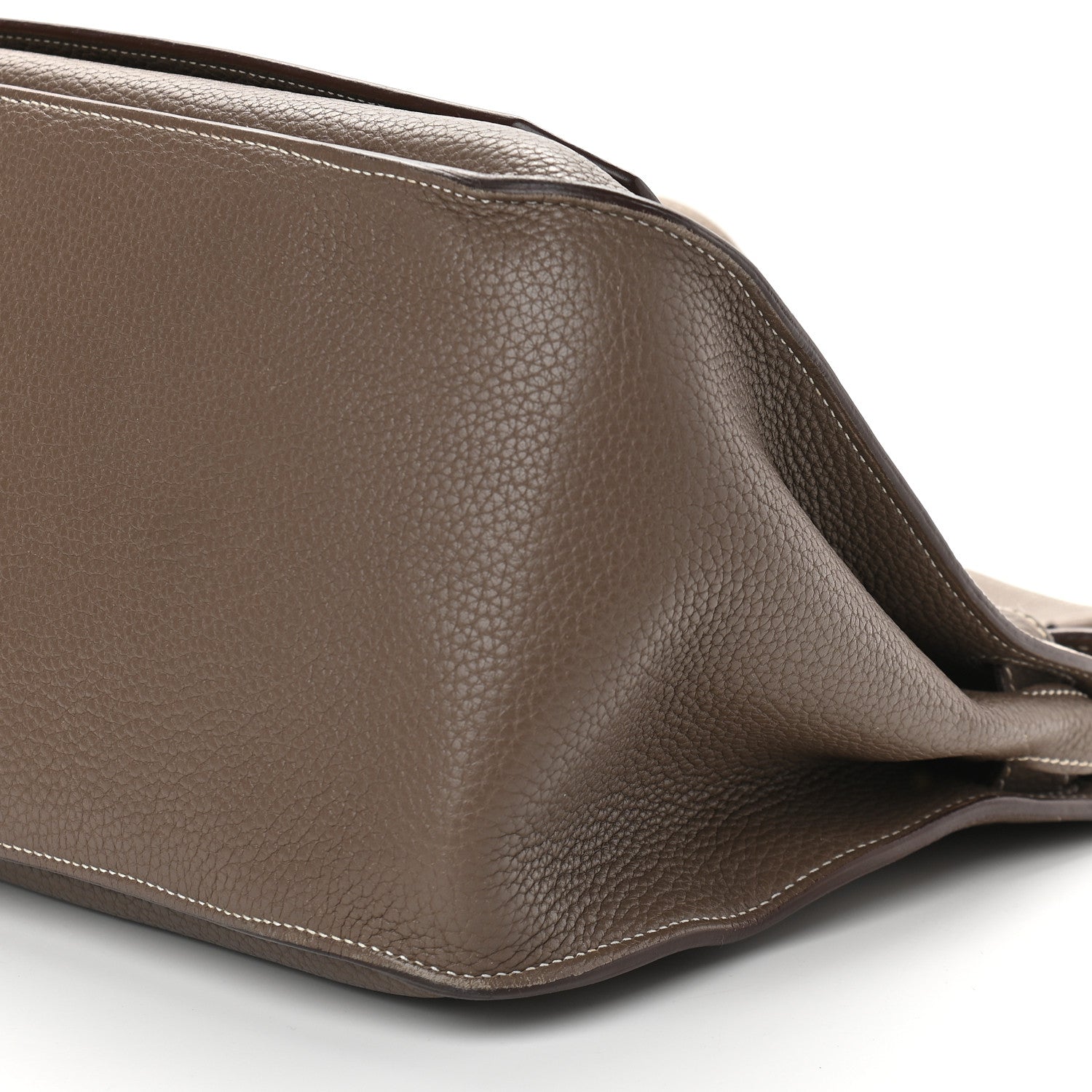 Hermes Taurillon Clemence Jypsiere 37 Etoupe 9 of 11