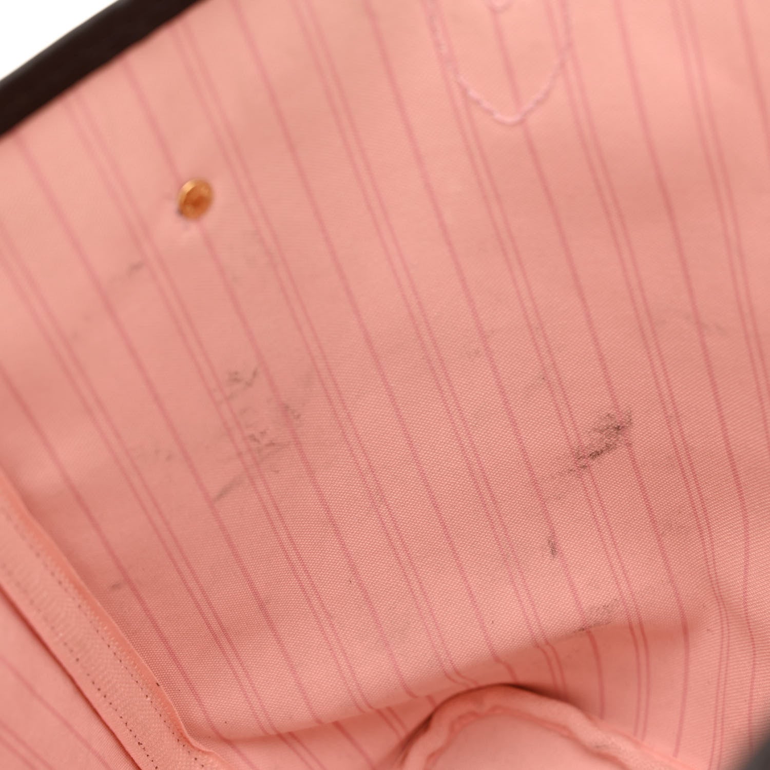 Louis Vuitton Damier Ebene Neo Neverfull MM Rose Ballerine 10 of 13