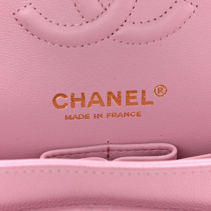 Chanel Caviar Quilted Small Double Flap Light Pink 6 of 10