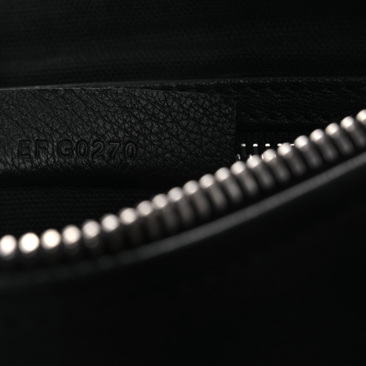 Sugar Goatskin Small Pandora Black