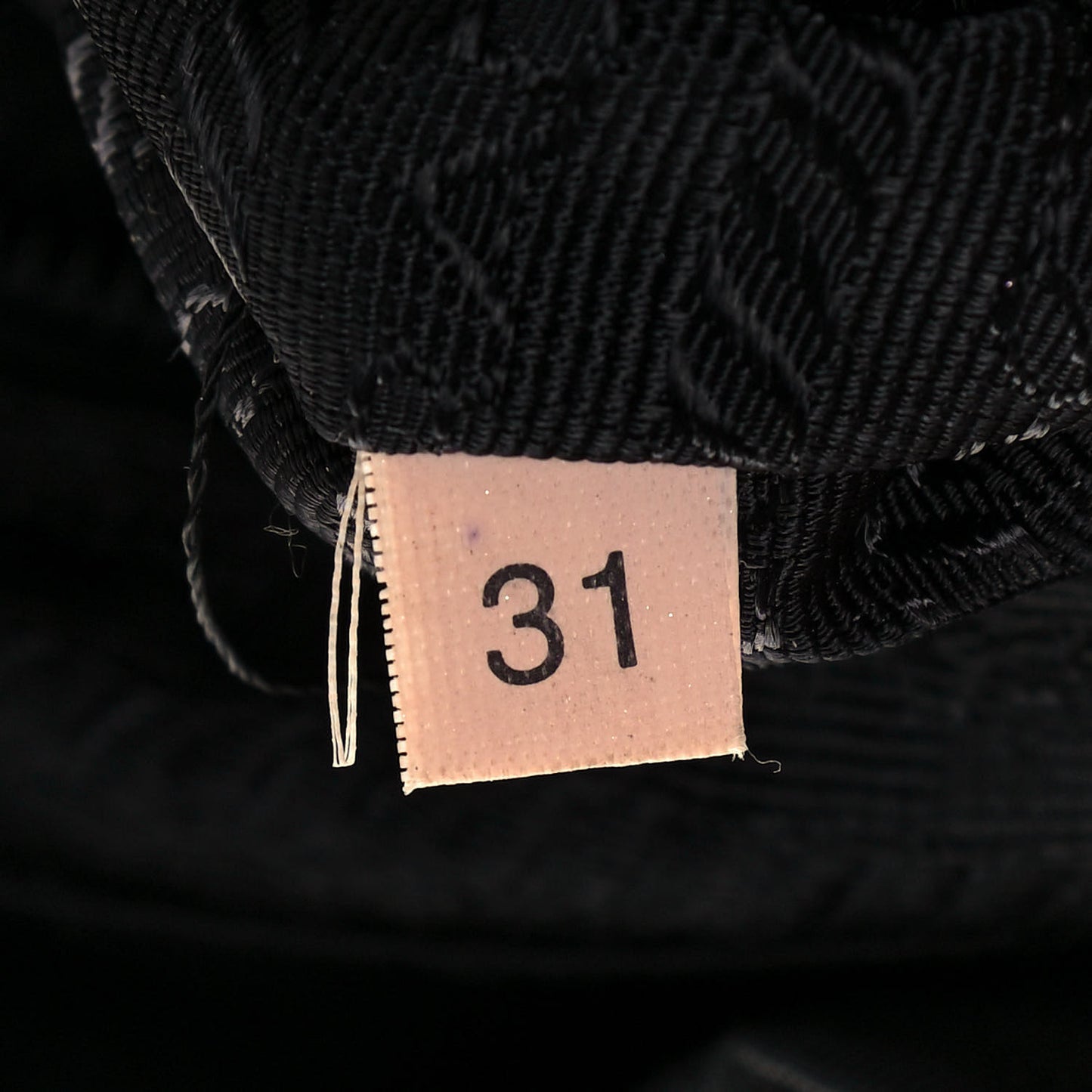 Nylon Vela Medium Backpack Black