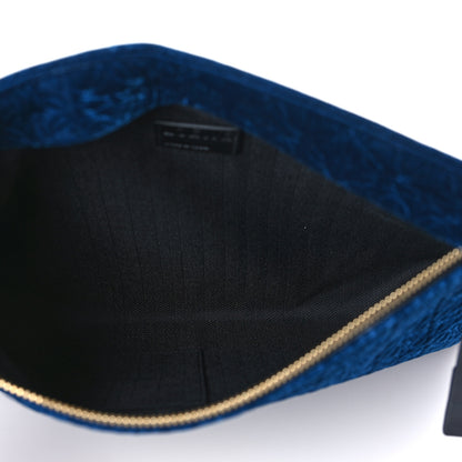 Loewe Velvet Repeat T Pouch Blue 5 of 8