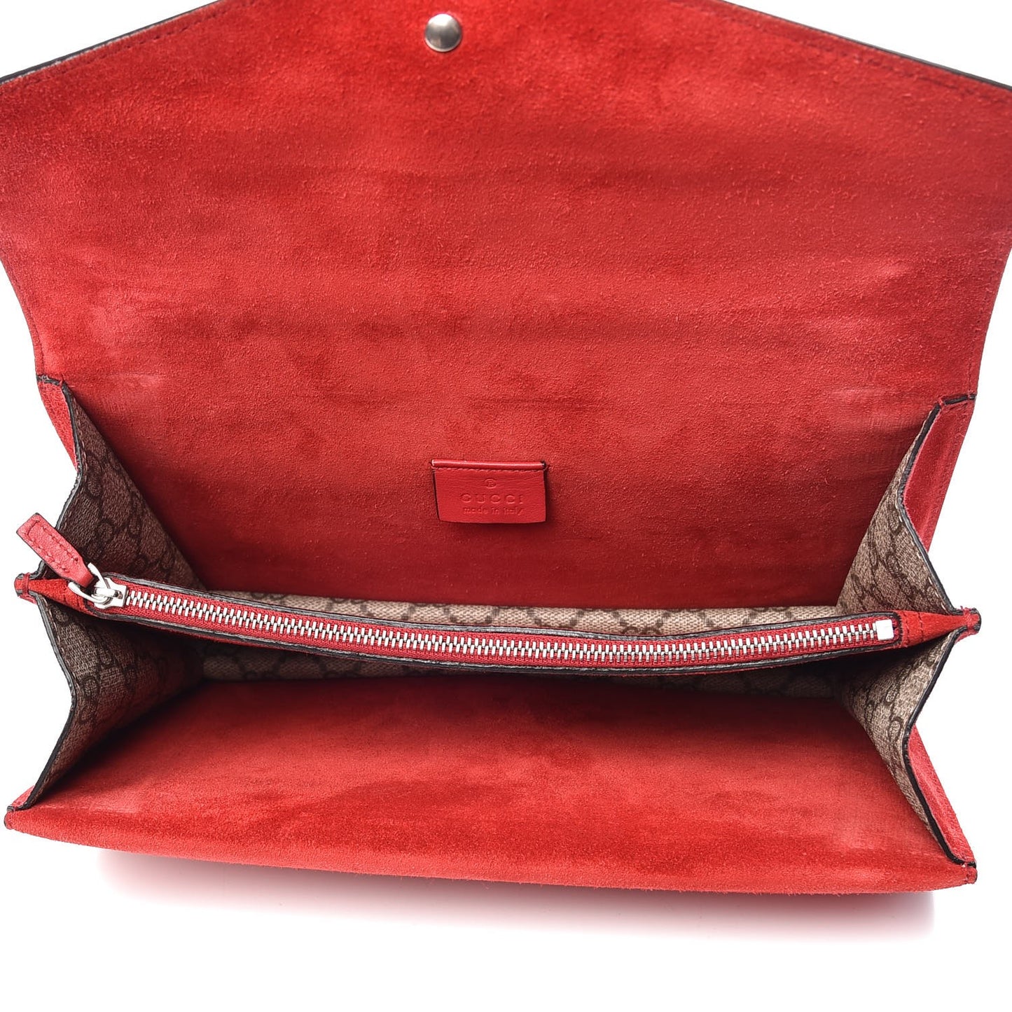GG Supreme Monogram Small Dionysus Shoulder Bag Red