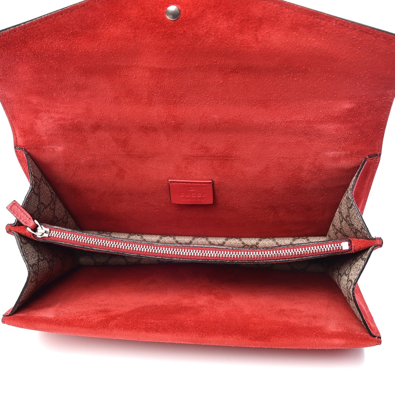 Gucci GG Supreme Monogram Small Dionysus Shoulder Bag Red 5 of 9