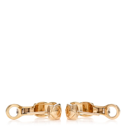 Chanel 18K Yellow Gold Coco Crush Earrings 3 of 4