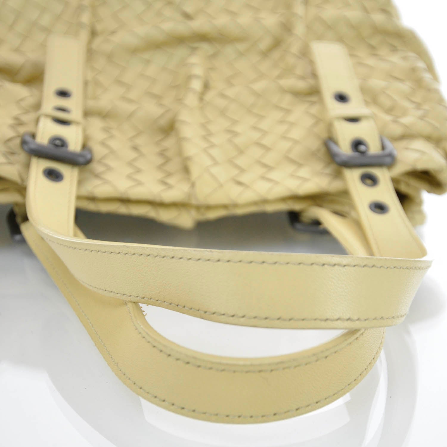 Bottega Veneta Nappa Intrecciato Tote Cream 7 of 9