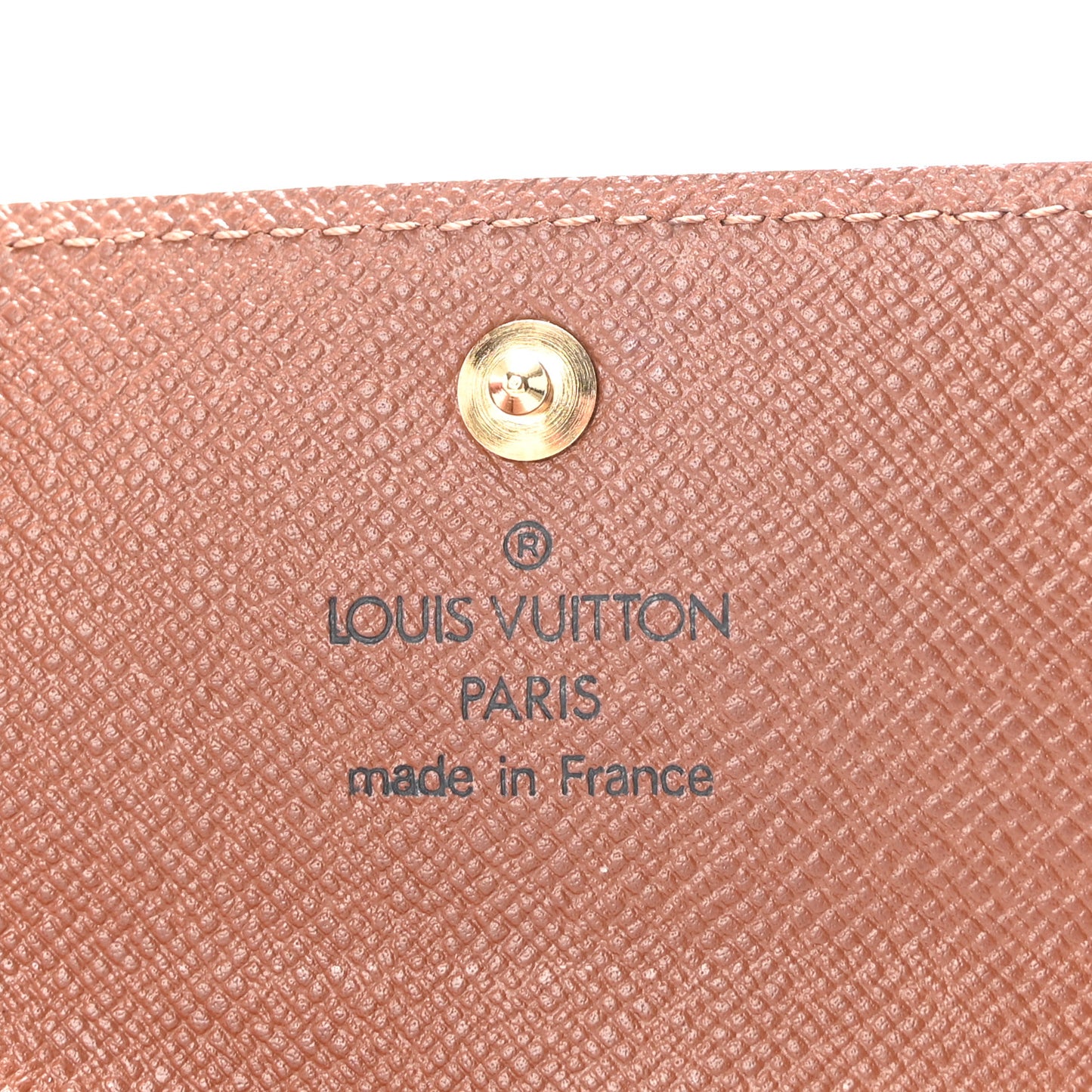 Monogram Porte-Monnaie Plat Coin Purse
