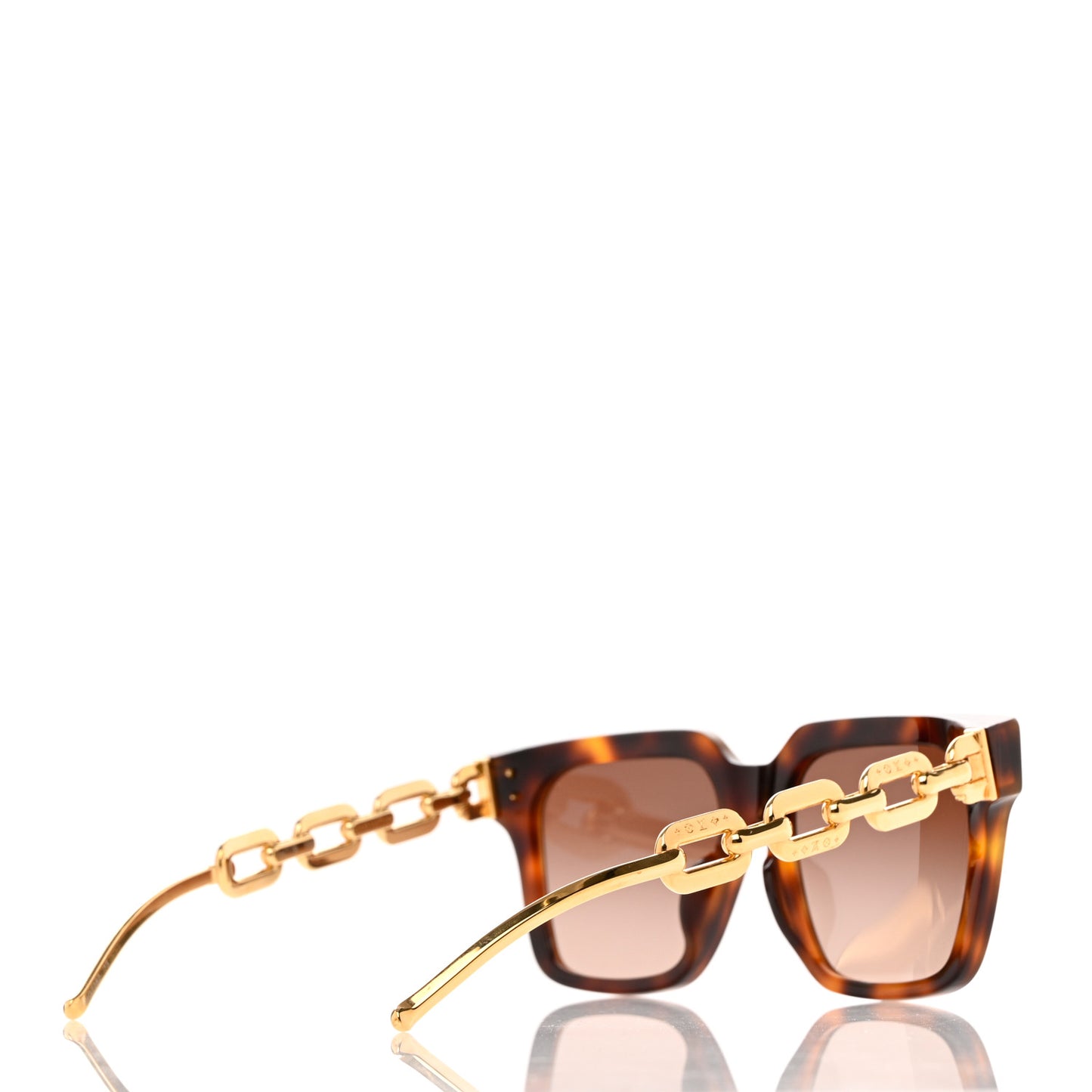 Metal LV Edge Sunglasses Z1756E Light Tortoise