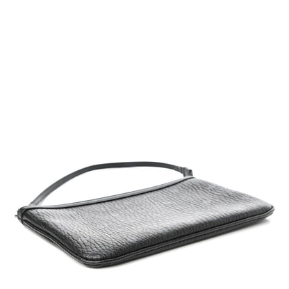 MCM Visetos Liz Shopper Tote Pouch Black 4 of 5