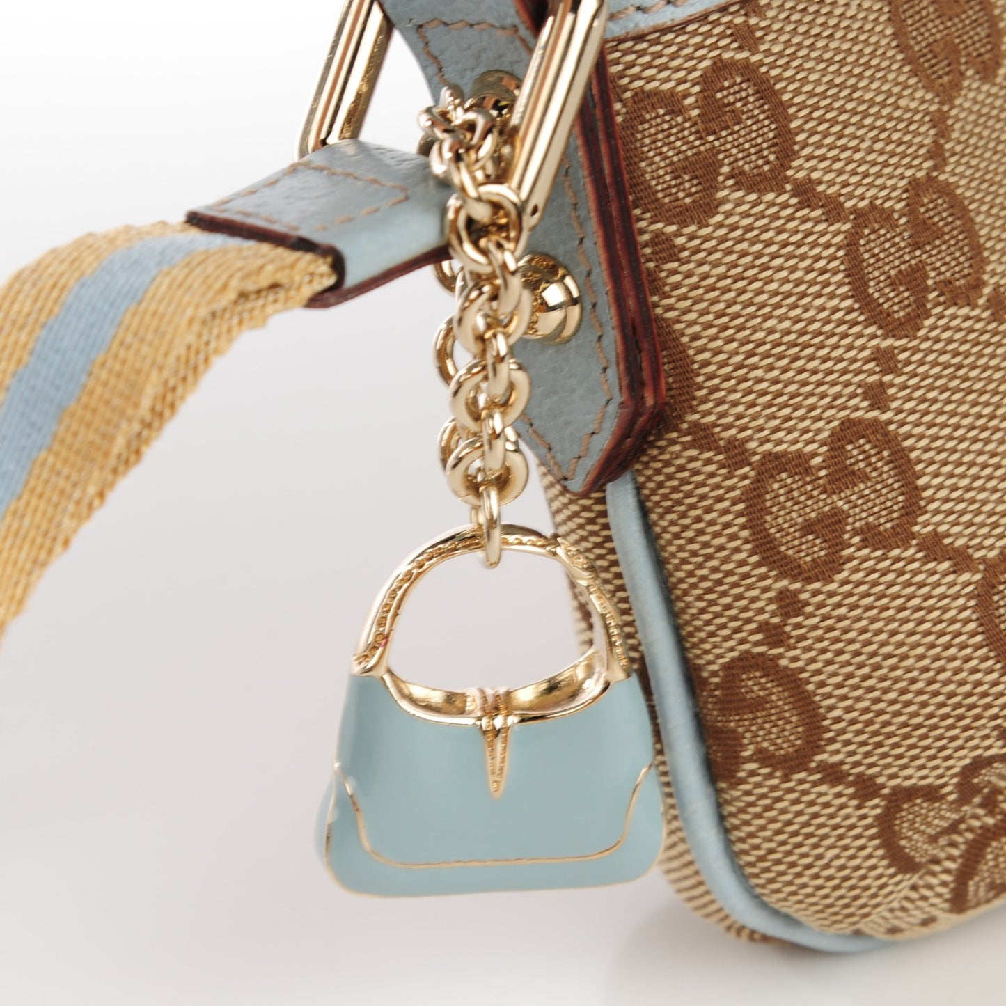 Monogram Jolicoeur Wristlet Blue